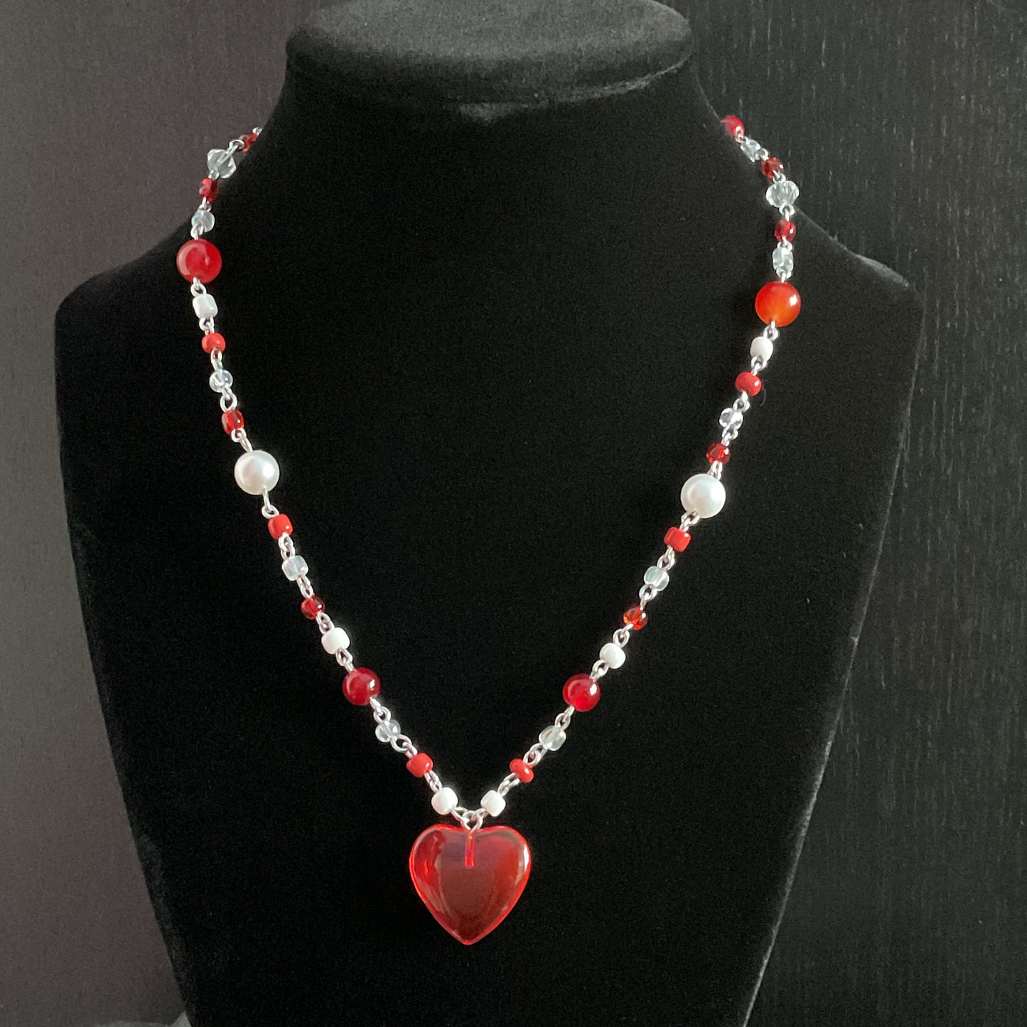 Heart Valentines Day Necklace