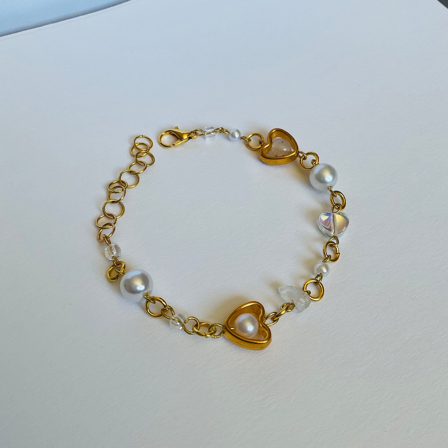 Golden Heart Bracelets